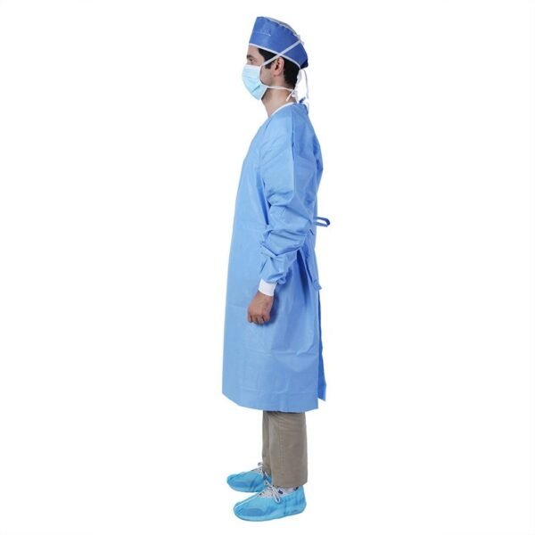 Blue SMS Surgical Gown - Image 2