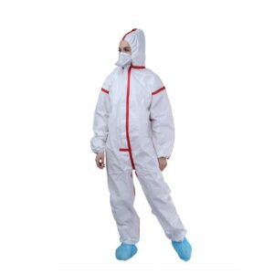 Red Taped Microporous Coverall
