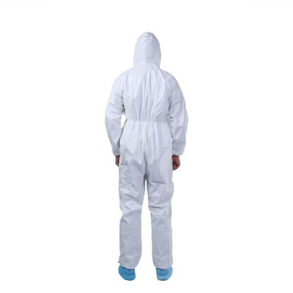 Type 4/5/6 White Microporous Coverall - Image 2