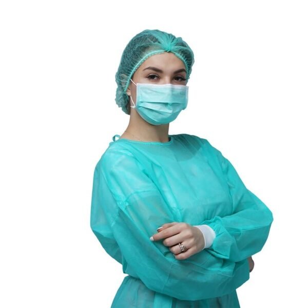 Green PP Isolation Gown - Image 6