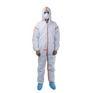 Orange Taped Microporous Coverall