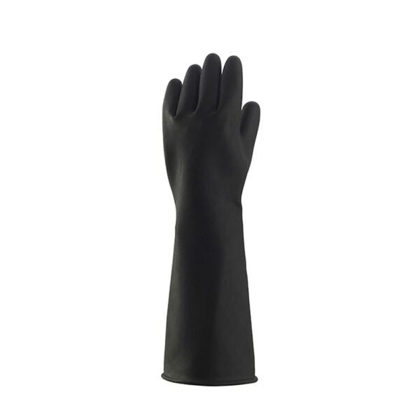 GU Series Full Grip Extreme Thick Rubber Chemical Gloves - Image 3