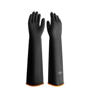 H1-55 Heavy-Duty Smooth Palm Rubber Glove 22"
