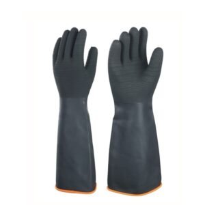 H2-45 Heavy-Duty Rough Palm Rubber Glove 18"