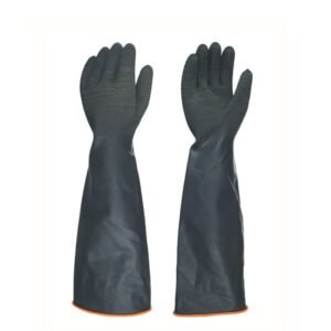 H2-55 Heavy-Duty Rough Palm Rubber Glove 22"