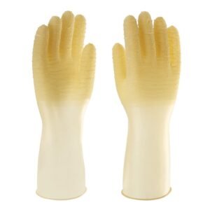 H2N Series Steady Wrinkle Extreme Thick Rubber Gloves for Food Industry