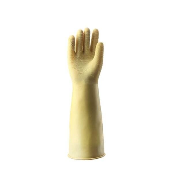 H2N-45 Steady Wrinkle Extreme Thick Rubber Glove 18" - Image 2