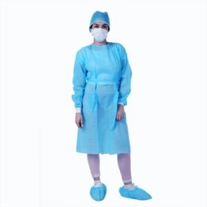 Blue PP Isolation Gown