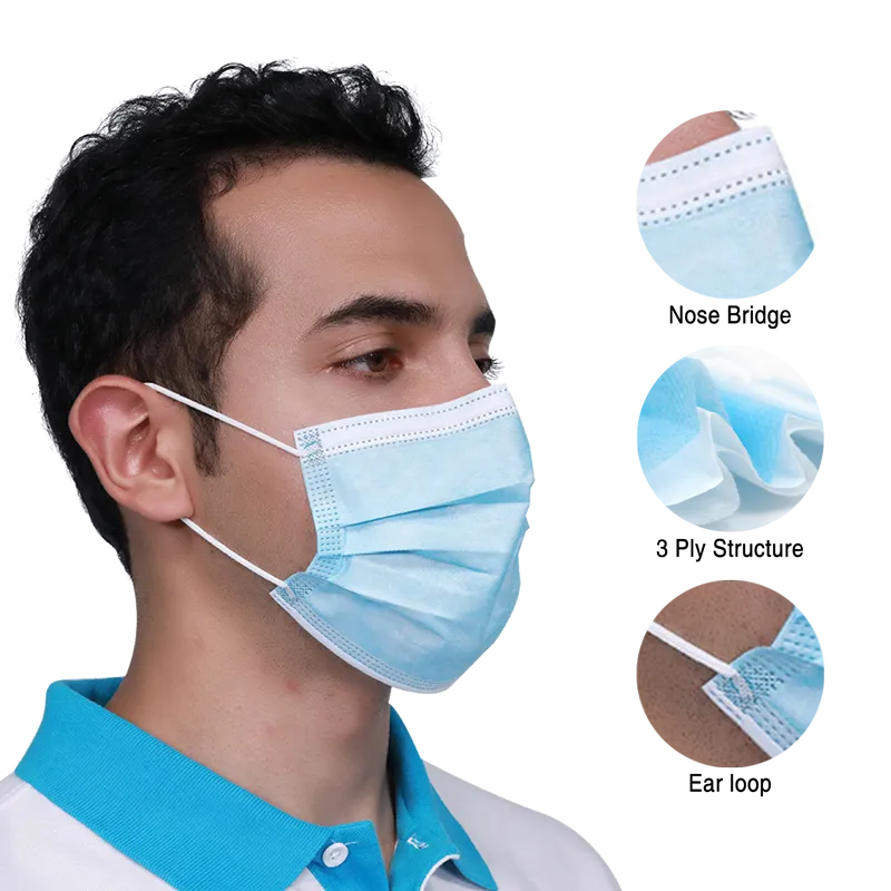 3-Ply-Structure-Earloop-nose-bridge-surgical-face-mask