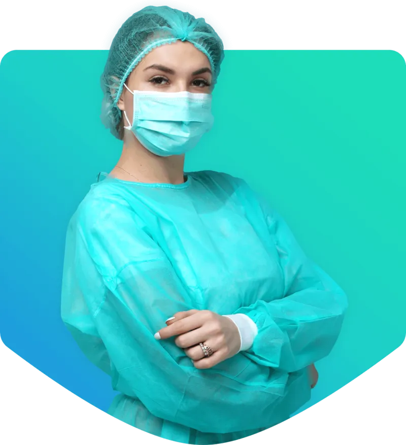 Surgical-masks-green