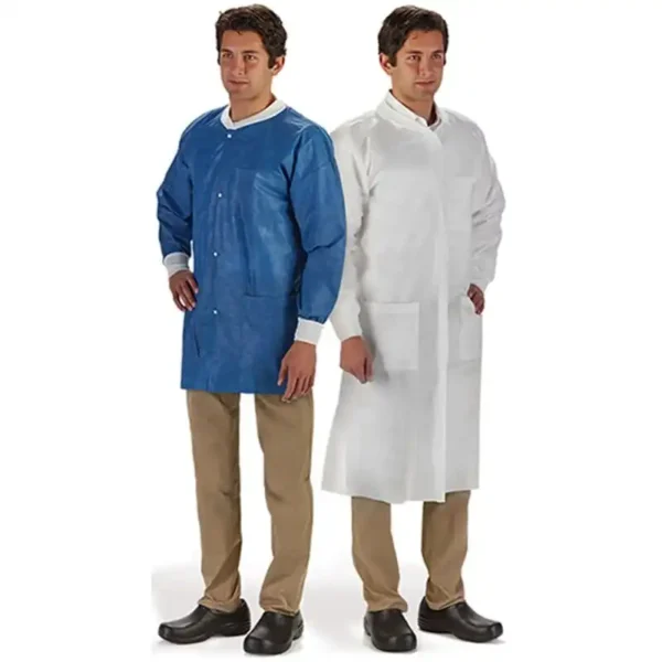 Disposable Polypropylene Lab Coat​ - Image 3
